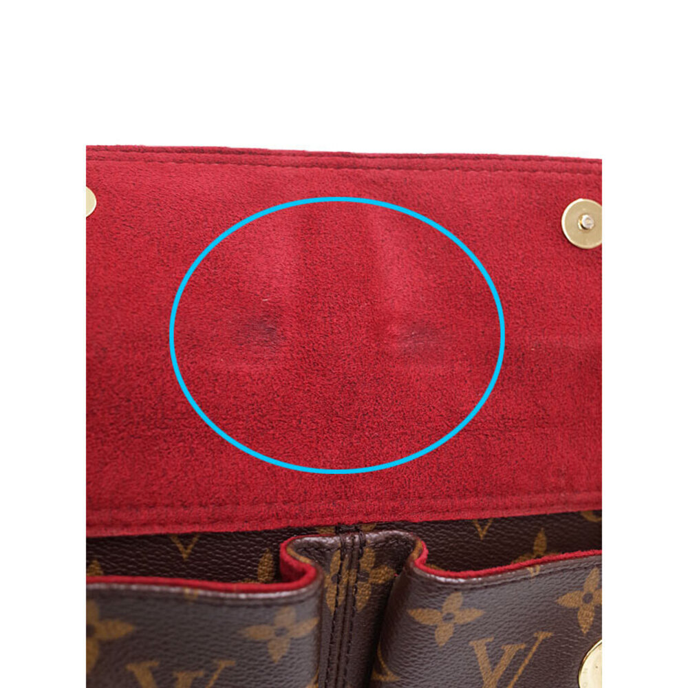 Louis Vuitton Monogram Leather Brown Viva Cite Semi Shoulder Bag - Picture 4 of 8